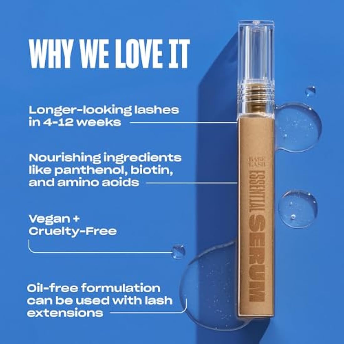 Babe Original Essential Lash Serum – Biotin & Amino Acid Formula – 4ml