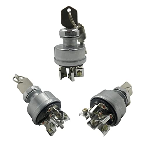 Jolof Store Ignition Switch for Hyster, Clark, Daewoo Forklifts