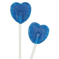 Jolof Store Blue Raspberry Heart Lollipops – Bulk 200 Count Party Sweets