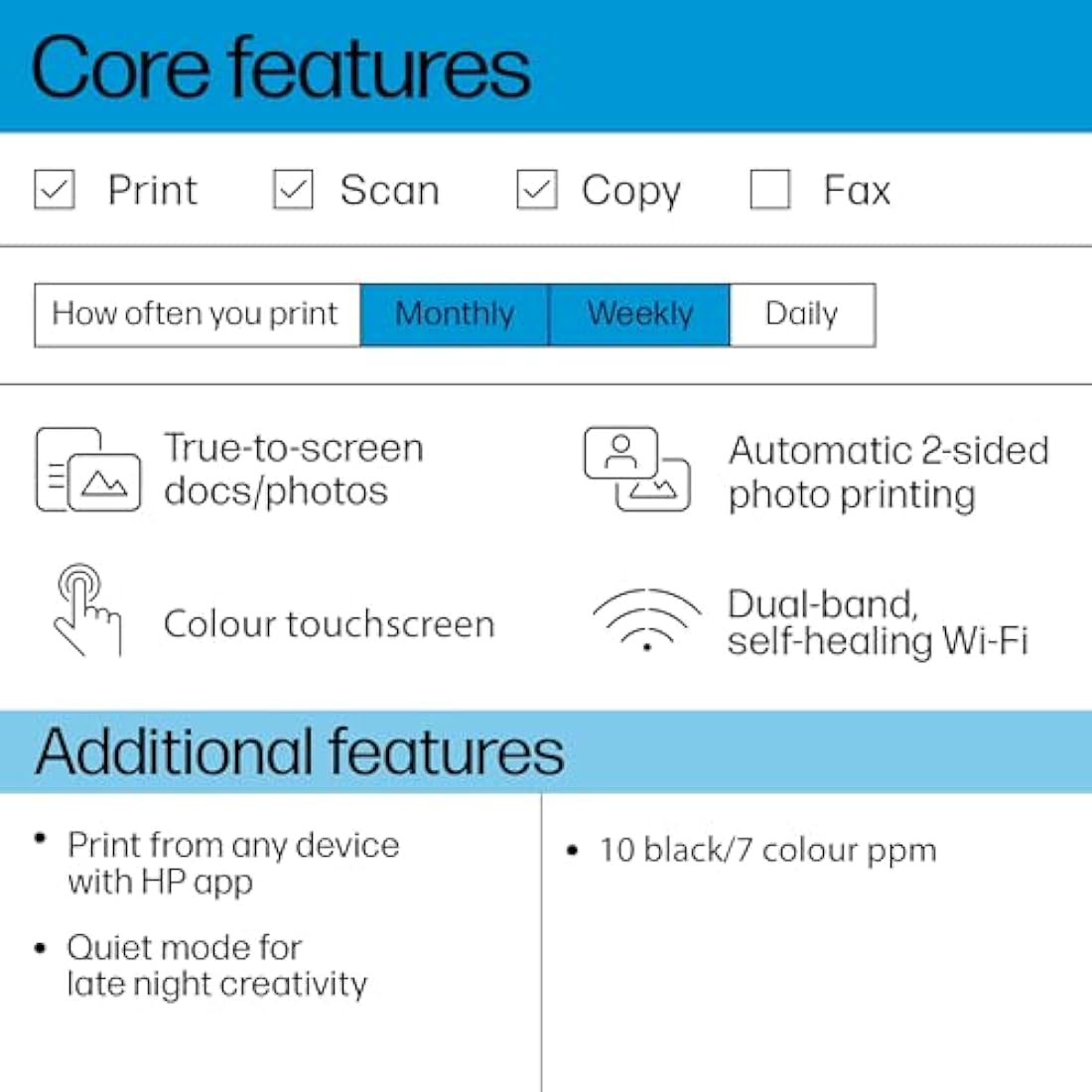 HP Envy 6120e All-in-One Wireless Photo Printer – Print, Scan, Copy