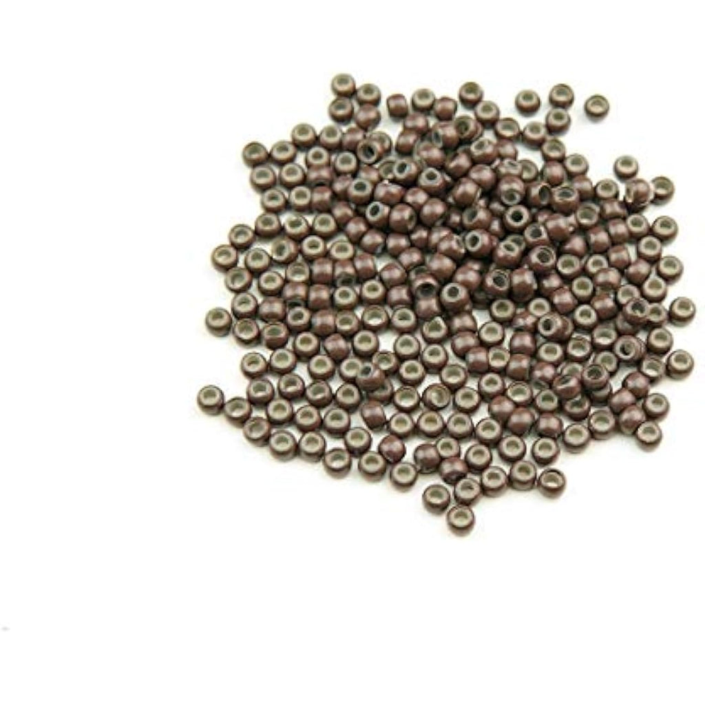 KOCONI 1000pcs Nano Rings – 3mm Silicone Lined Hair Extension Beads