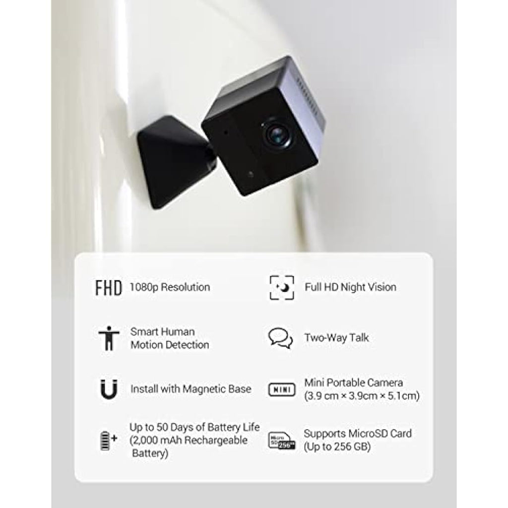 EZVIZ BC2 Battery Indoor Security Camera – 1080p WiFi & Night Vision