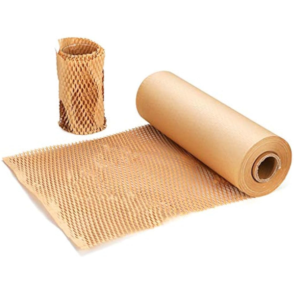 SZSYumUnion Honeycomb Packing Paper Roll | 12" x 100' Eco-Friendly Wrap