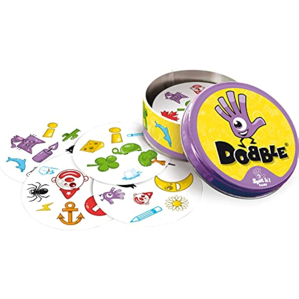 Asmodee Dobble Card Game - Fast-Paced Kids Family Game for Ages 6+