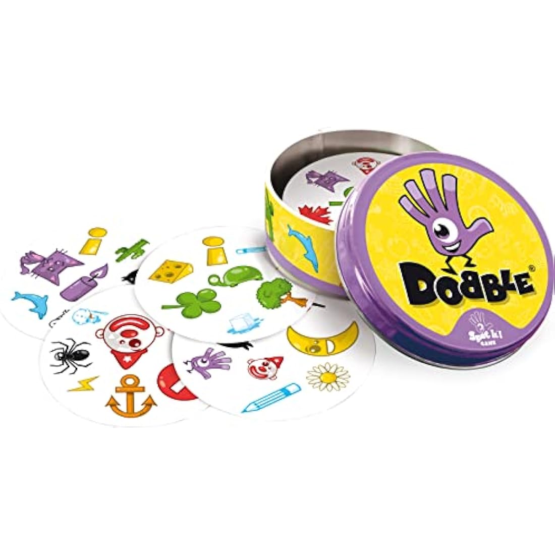 Asmodee Dobble Card Game - Fast-Paced Kids Family Game for Ages 6+