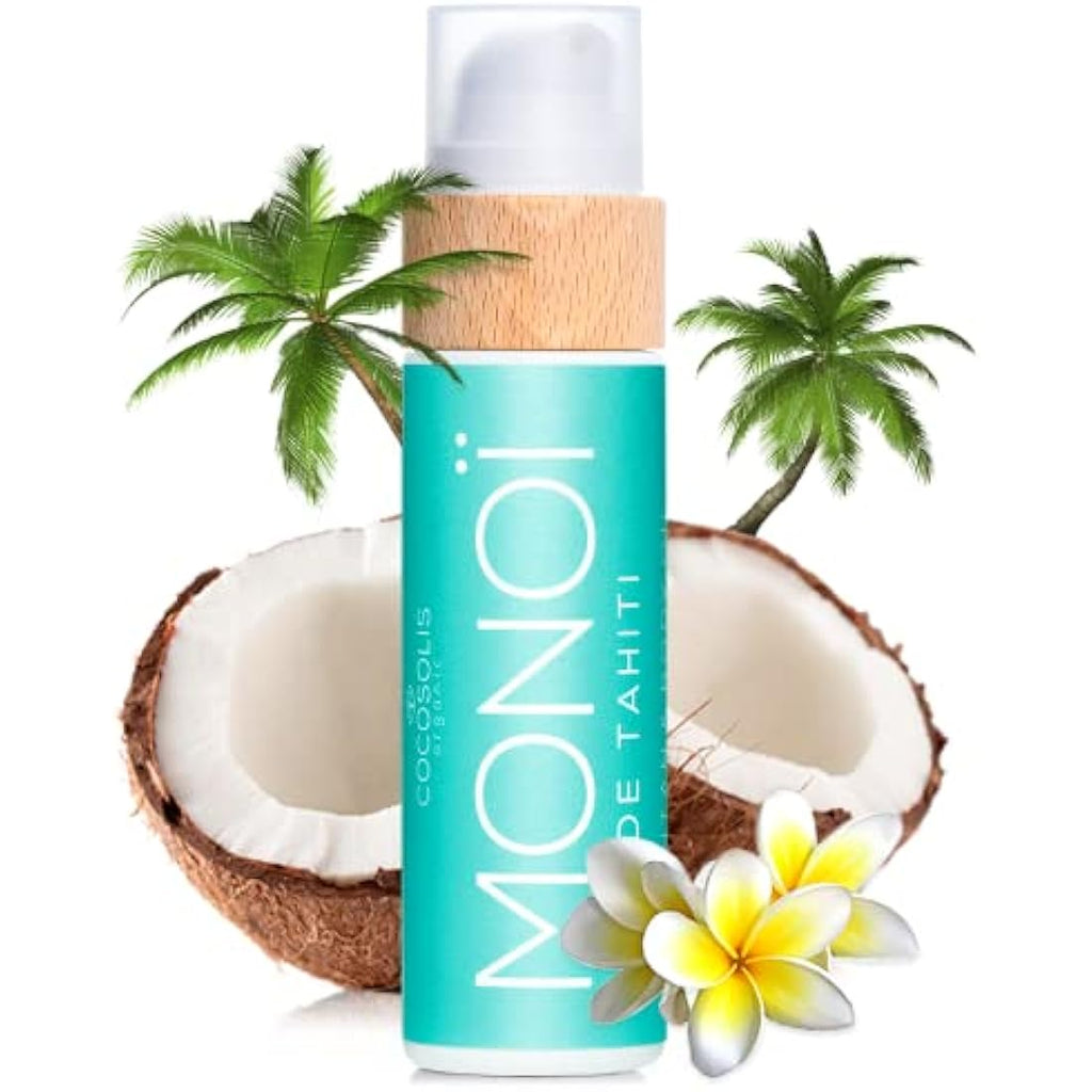 COCOSOLIS MONOI Tanning Oil – Organic Body Lotion for Intensive Tan