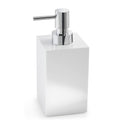 Gedy G-Bangkok White Resin and Sand Bathroom Soap Dispenser - 250ml