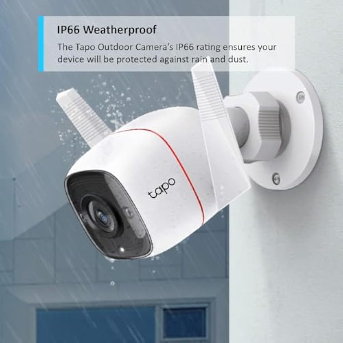 Tapo C310 2K 3MP Outdoor Security Camera – Wired IP66 Night Vision