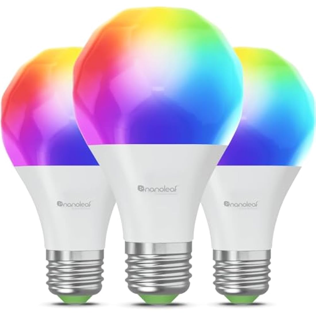Nanoleaf Matter Essentials E27 Smart LED Bulbs – RGBW 3-Pack