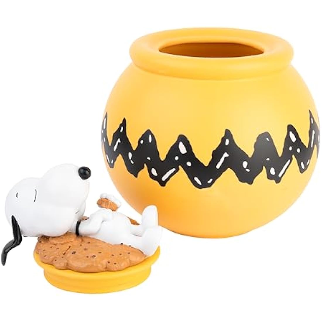 Grupo Erik Snoopy Ceramic Cookie Jar – Airtight Peanuts Biscuit Barrel