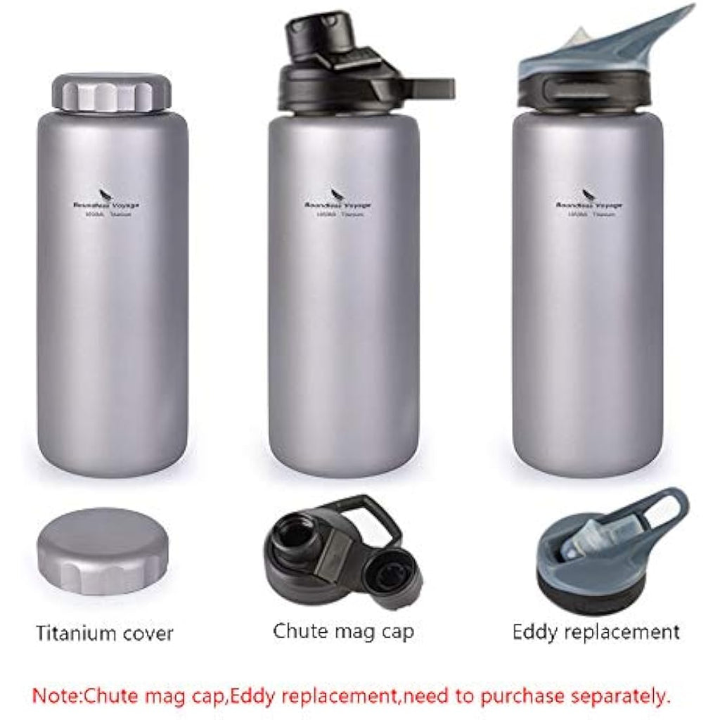 Boundless Voyage Titanium 1050ml Water Bottle & 600ml Cup Set