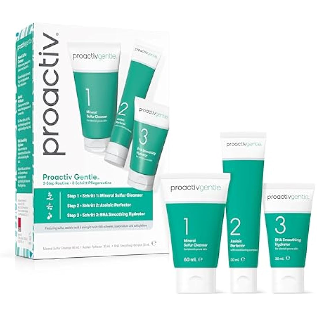 Proactiv Gentle 3-Step Routine | Sensitive Skin Blemish Control Kit