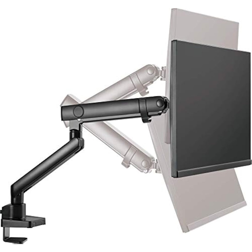 ICY BOX Monitor Mount – 32" VESA Steel Stand for 1 Display | Black