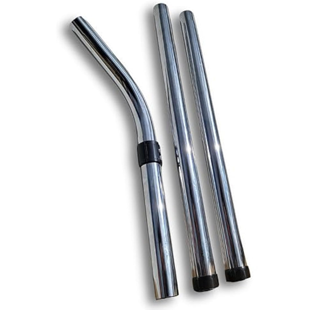 Steel Extension Pipes for Numatic Henry Vacuum - 3 Pack