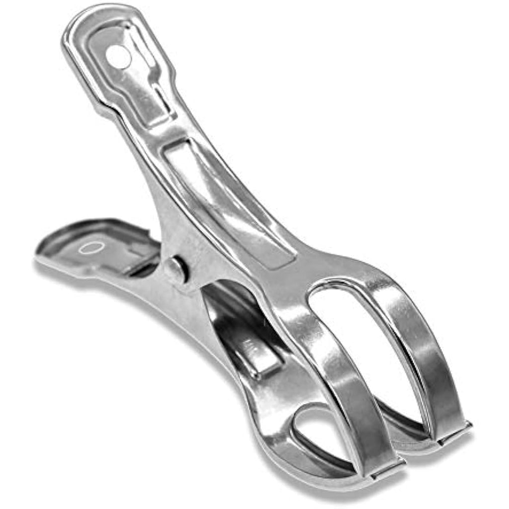Stainless Steel Beach Towel Pegs – 10 Pack Heavy Duty Clips