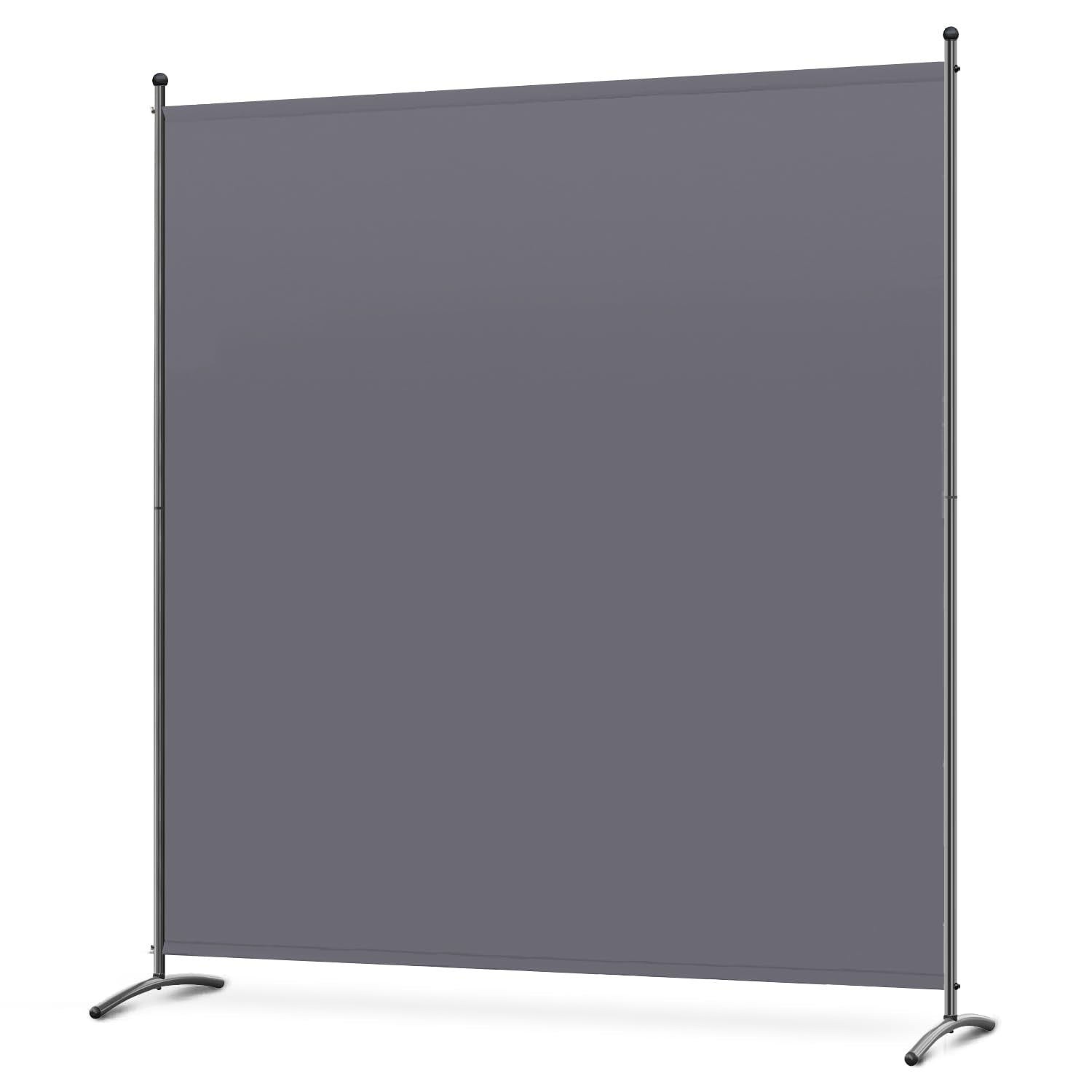 Angel Living Outdoor Privacy Screen – 1 Panel Folding Room Divider, Grey