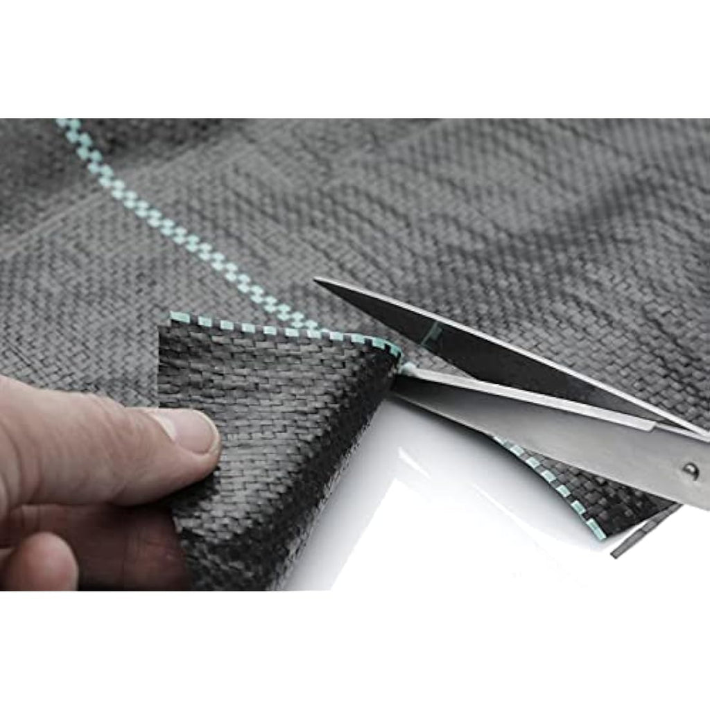 GardenMate Weed Control Fabric – 100gsm UV Stabilised Membrane 2m x 20m
