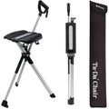 Ta-Da Chair Series 2 | Lightweight Folding Walking Stick with Seat