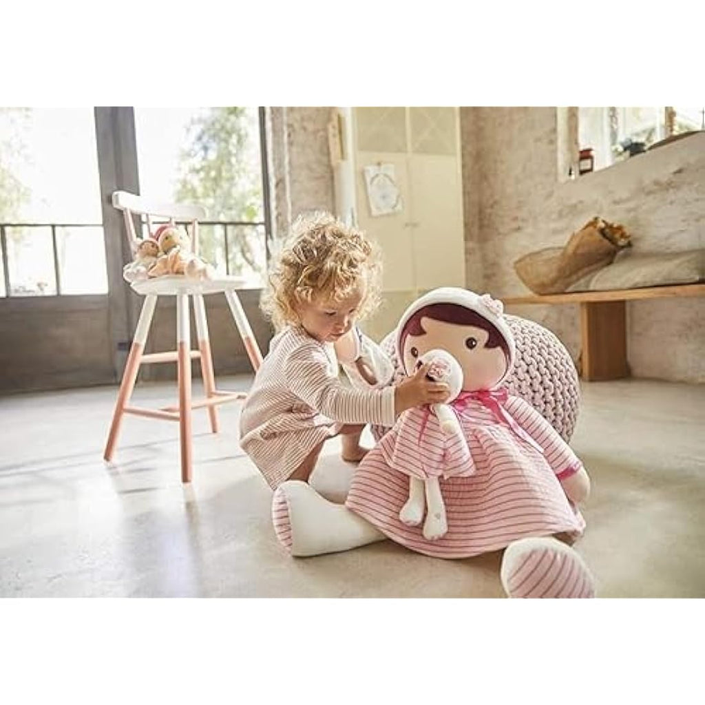 Tendresse Rose K Fabric Doll – XXL 80cm Soft Plush Toy