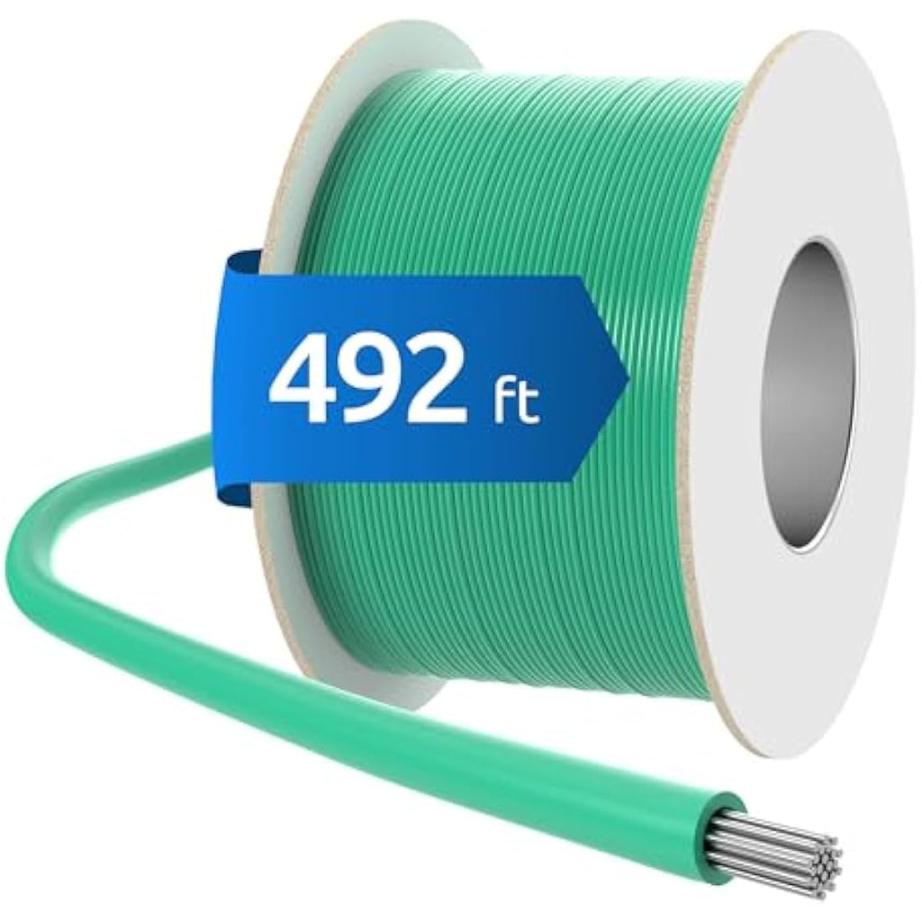 ECENCE 492ft Boundary Wire for Robotic Lawnmowers – 17AWG Perimeter Cable
