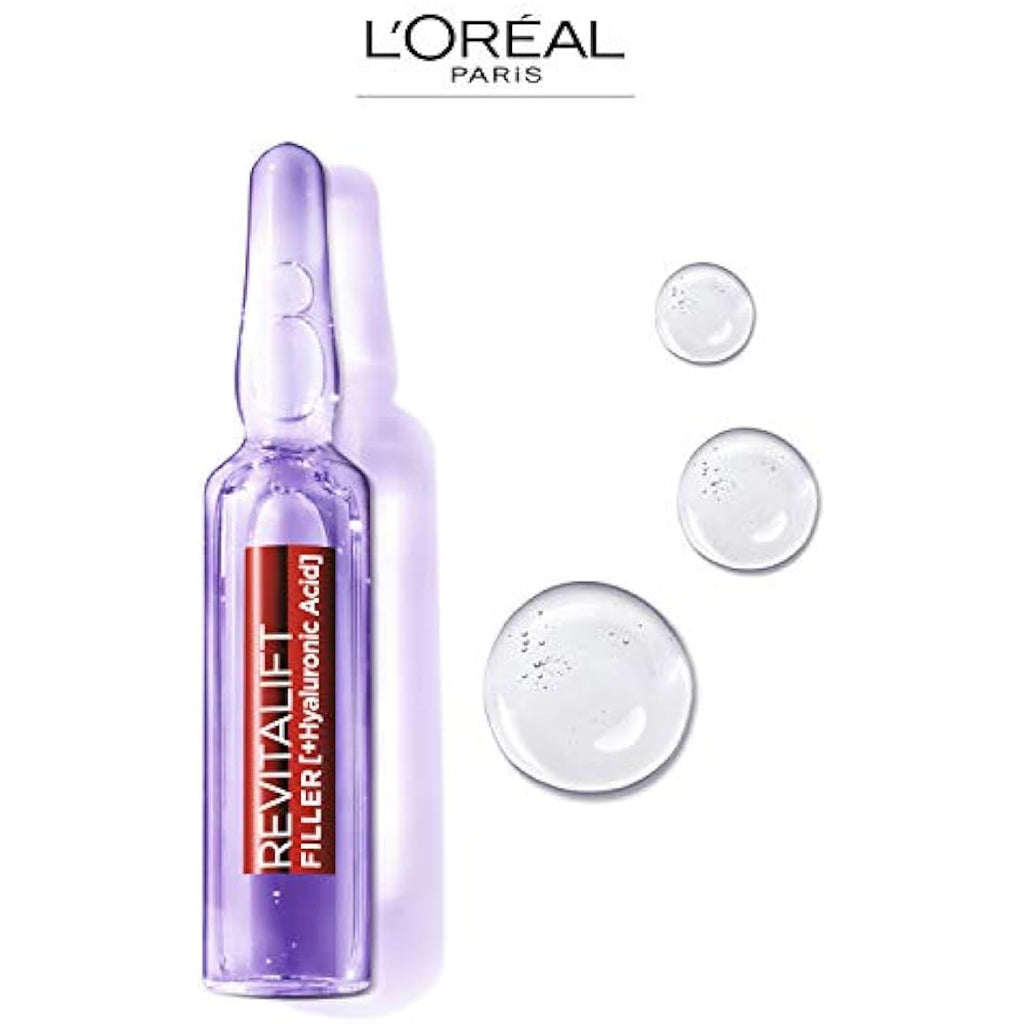 L'Oreal Paris Revitalift Filler Hyaluronic Acid Ampoules – 28 Pack