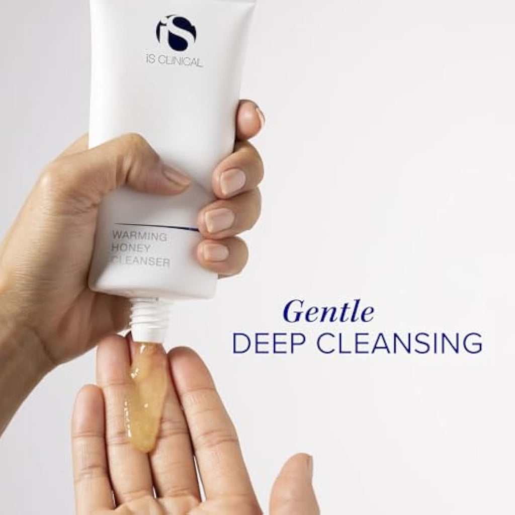 iS CLINICAL Warming Honey Cleanser – Hydrating Facial Wash with Enzymes
