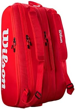Wilson Team Tennis Backpack – Holds 2 Rackets – Blue/Grey Sports Bag