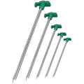 Balinco 48x Anti-Rust Ground Anchors – 25cm Galvanised Steel Pegs