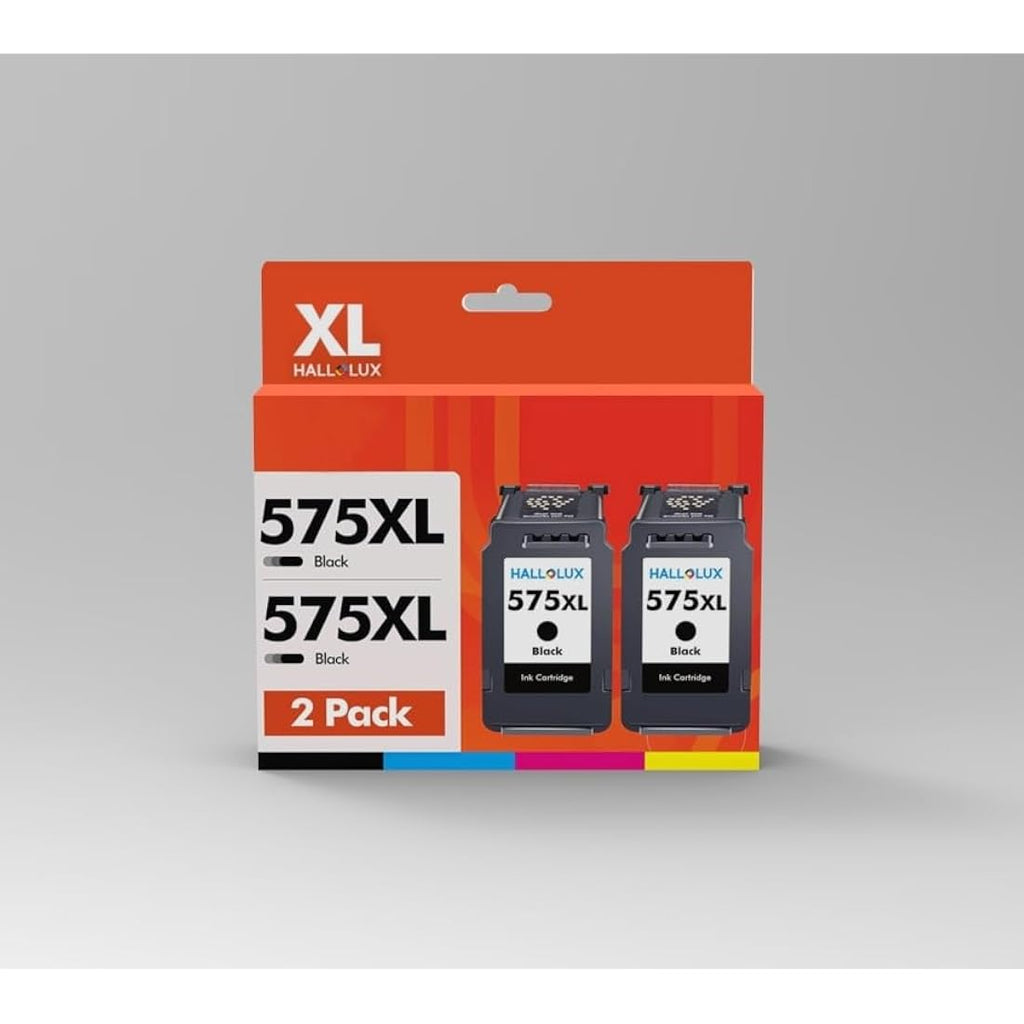 HALLOLUX PG-575XL CL-576XL Ink Cartridges for Canon PIXMA TS3550i