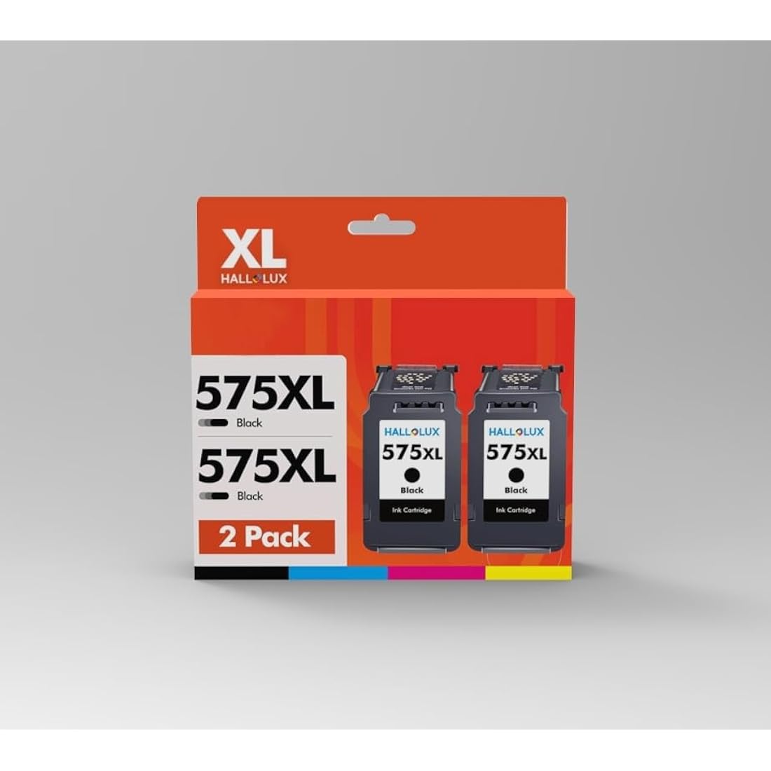 HALLOLUX PG-575XL CL-576XL Ink Cartridges for Canon PIXMA TS3550i