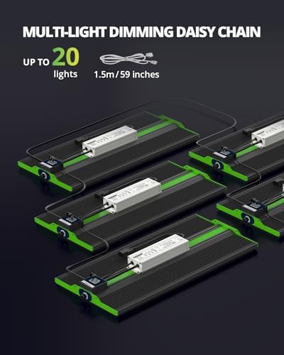 VIPARSPECTRA P2000 LED Grow Light | Dimmable Full Spectrum Daisy Chain