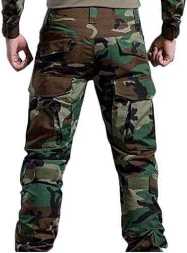 Tactical Military Combat Pants with Knee Pads for Airsoft