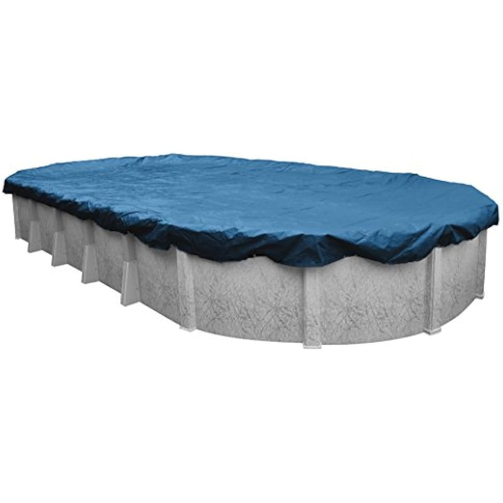 Robelle Super Winter Pool Cover | 16x25 ft Oval Above Ground Pool