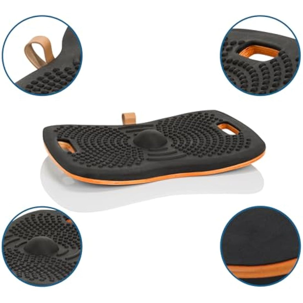 Balance Board ACTIV – Ergonomic PU Foam & Wood Trainer