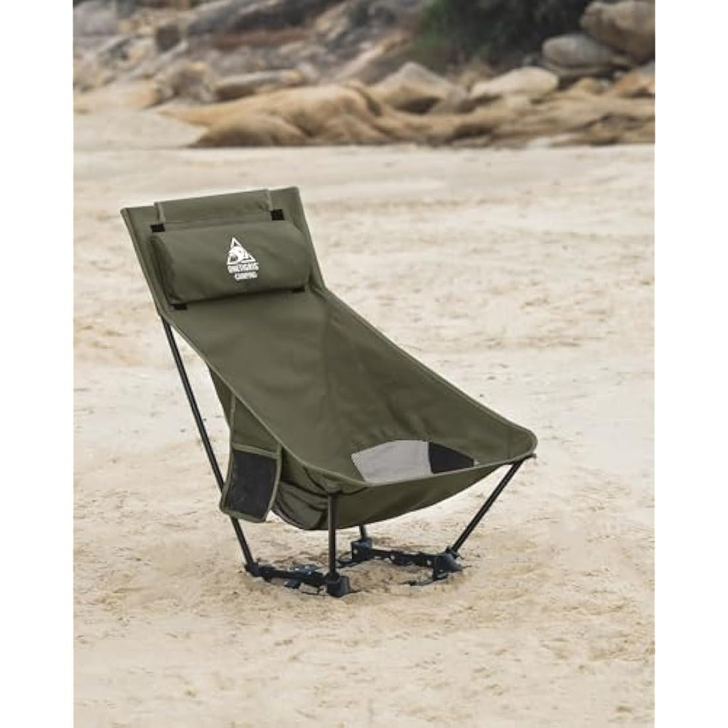OneTigris Dragonhide Oversized Camping Chair | Heavy-Duty Folding Seat