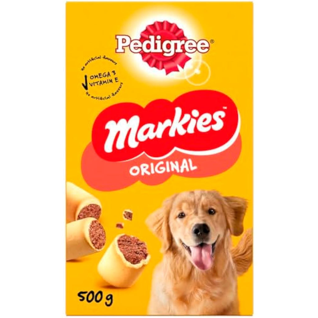 Pedigree Markies Marrowbone Dog Biscuits - 12 x 500g (6kg Bulk Pack)