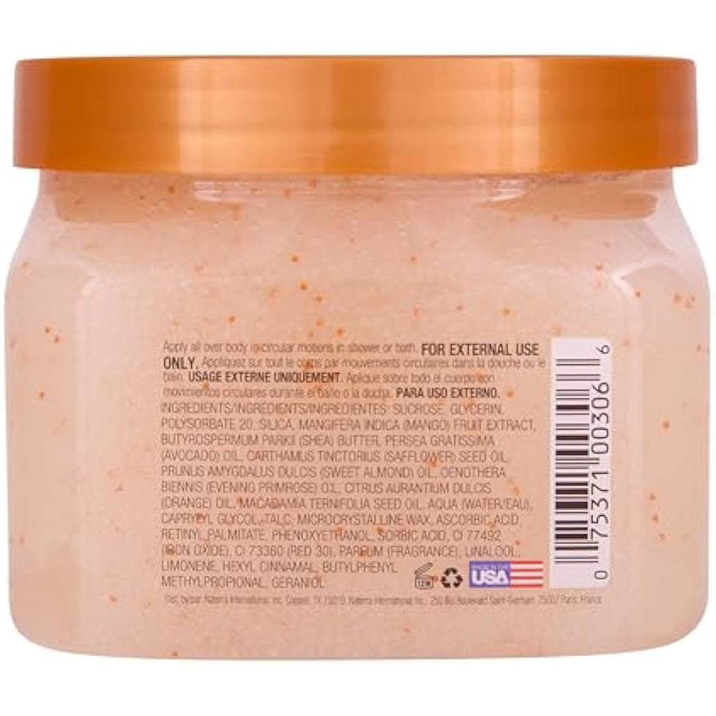Tree Hut Tropical Mango Shea Sugar Body Scrub – Organic Exfoliant 18 oz
