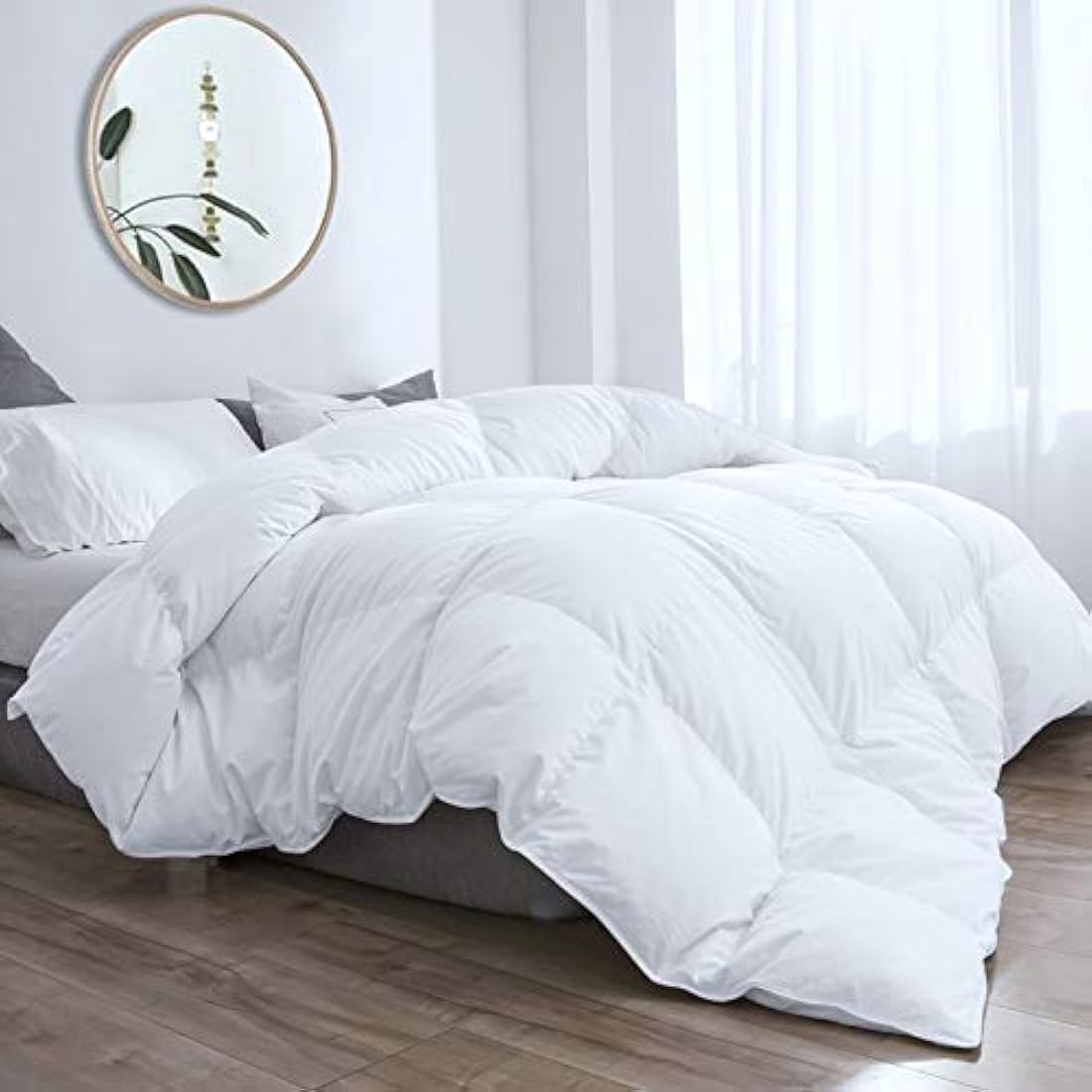 13.5 Tog Down & Feather Duvet | 100% Cotton Super King