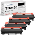 SMARTOMI TN2420 TN2410 Black Toner Cartridge for Brother Printers | 4-Pack