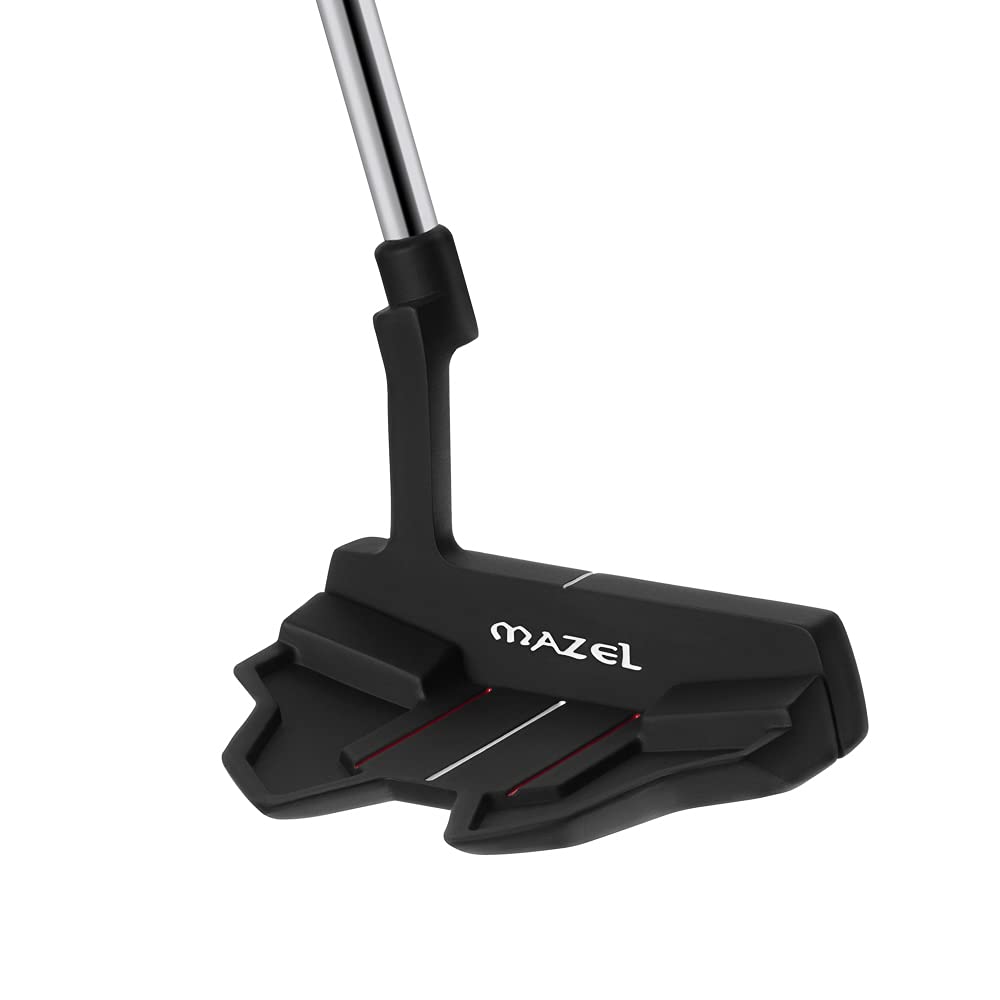 MAZEL Men's Mallet Golf Putter | CNC Milled Face 34 Inch Right Handed