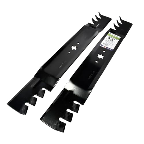 MaxPower 46-in Commercial Mulching Blade Set for MTD, Cub Cadet, Troy-Bilt
