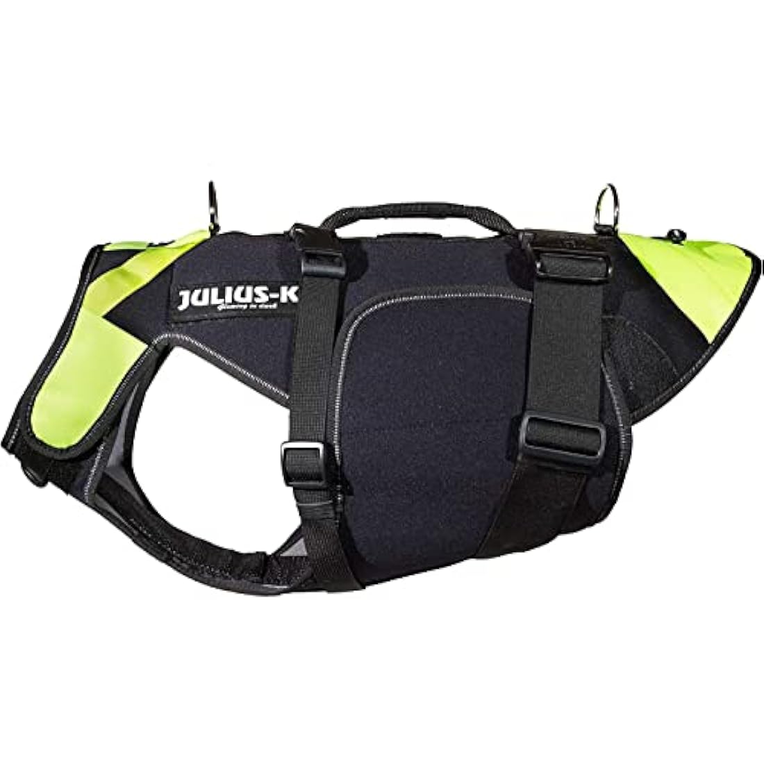 Julius-K9 IDC 3-in-1 Dog Vest | Swimming, Rehab & Winter Coat - Black