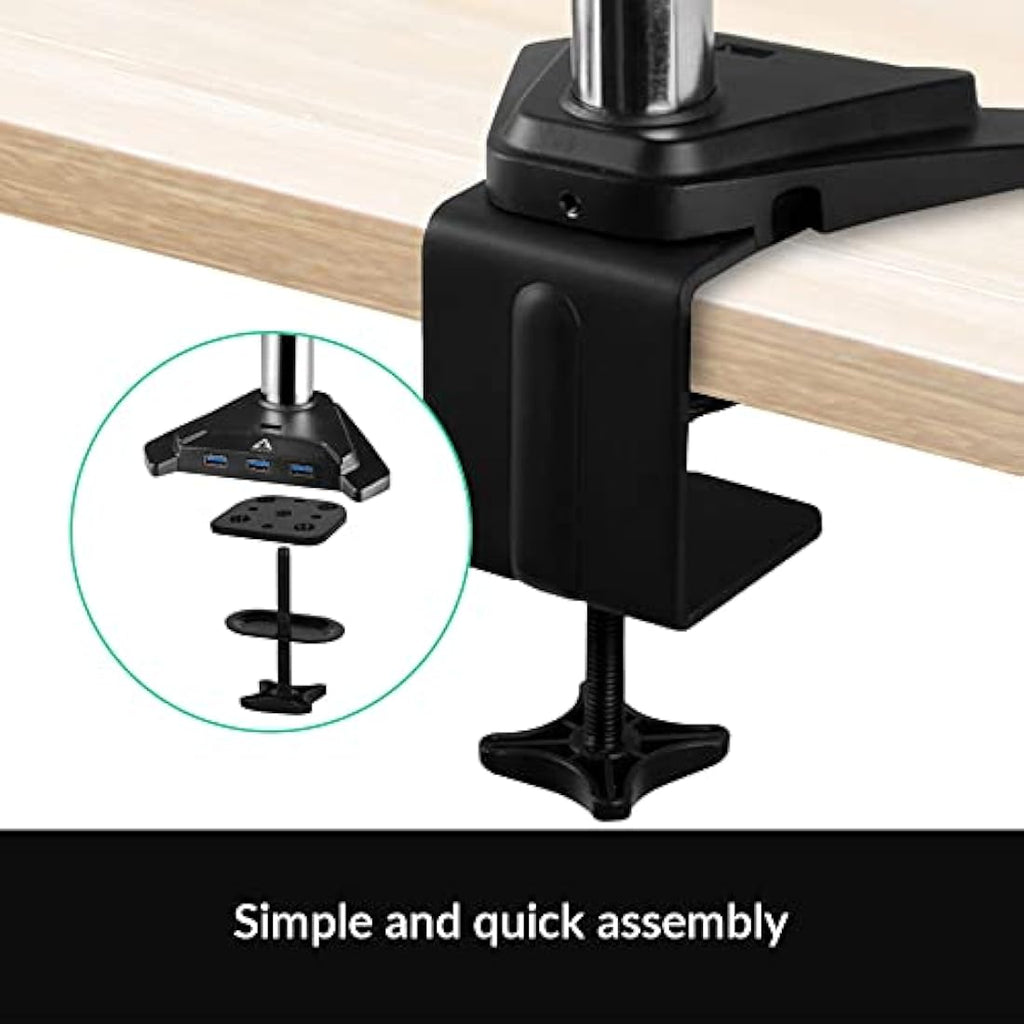 ARCTIC Z2 Pro Gen 3 Dual Monitor Arm | 35" Ultrawide Stand with USB Hub
