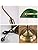 Jolof Store Vintage Banker's Desk Lamp | Green Glass & Brass Base