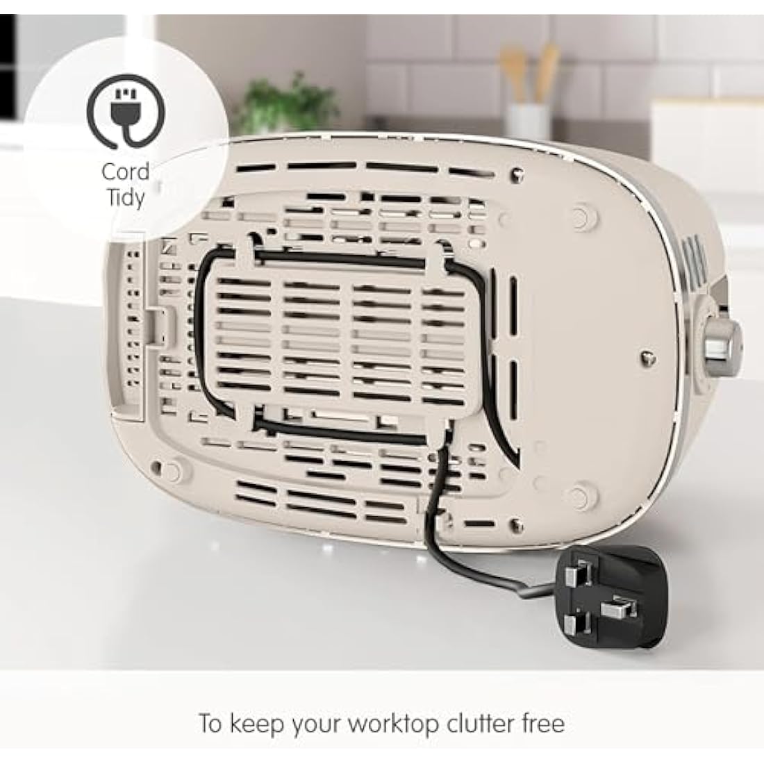 Morphy Richards Hive 2-Slice Toaster | Cream Gloss Finish | 220032