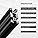 2020 V-Slot Aluminum Extrusion | 1000mm Black Anodized 10-Pack
