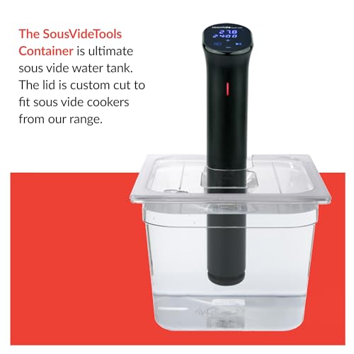 SousVideTools 11.6L Sous Vide Container | BPA-Free Polycarbonate Tank
