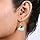 Jolof Store Green Amazonite Teardrop Earrings | 14K Gold-Plated Jewelry