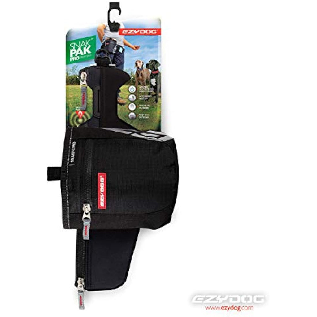EzyDog Snak Pak Pro Dog Treat Bag | Waterproof Pouch with Waste Dispenser