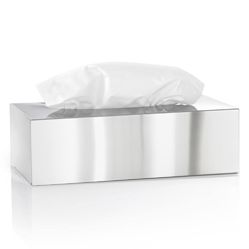 Blomus Nexio Tissue Box – Polished Stainless Steel Modern Holder
